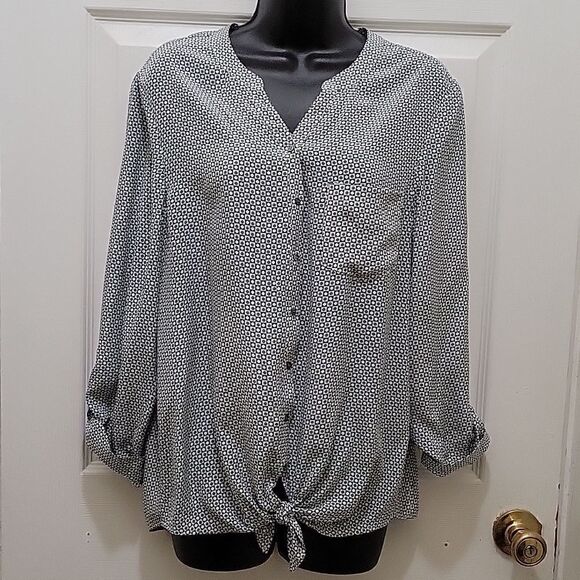 Joie Edaline Silk Tiefront Top Rare - Picture 1 of 9